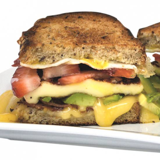 Good Morning Glory Grilled Cheese - Recipe photo by agourmetfoodblog