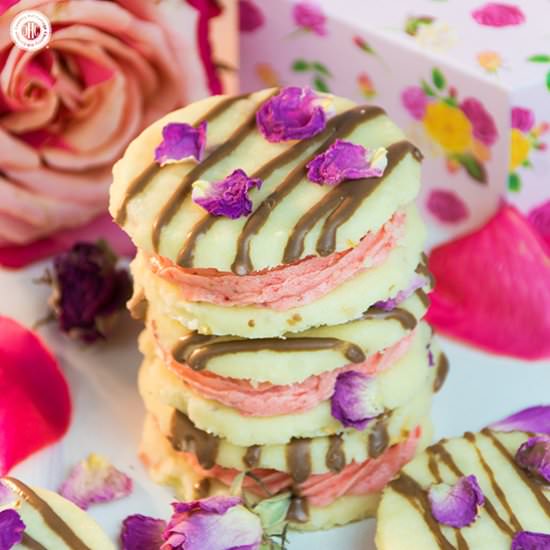 Strawberry Rose Meltaways - Recipe photo by Country Hill Cottage