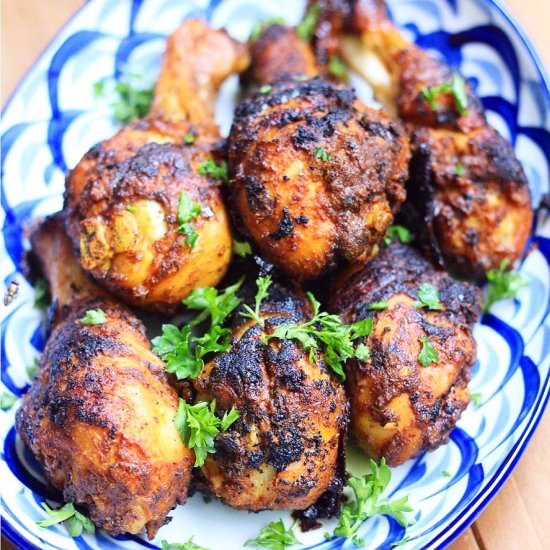 Berbere Spiced Chicken - Recipe photo by evseats