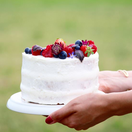 Red Fruit and Mint Layer Cake - Recipe photo by sistersjunction