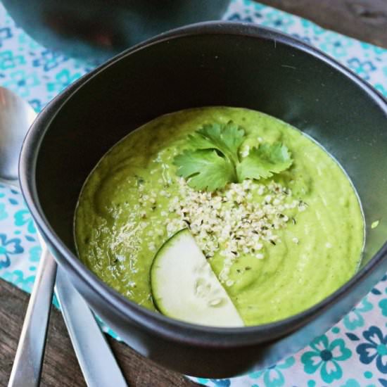 Cool Cucumber Soup - Recipe photo by Plateofplants