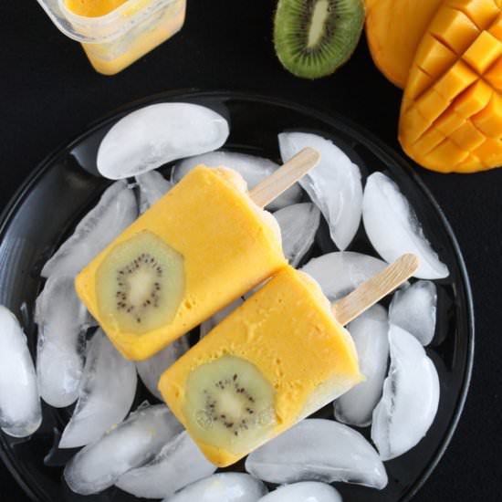 Mango Kiwi Popsicle - Recipe photo by sandhiya