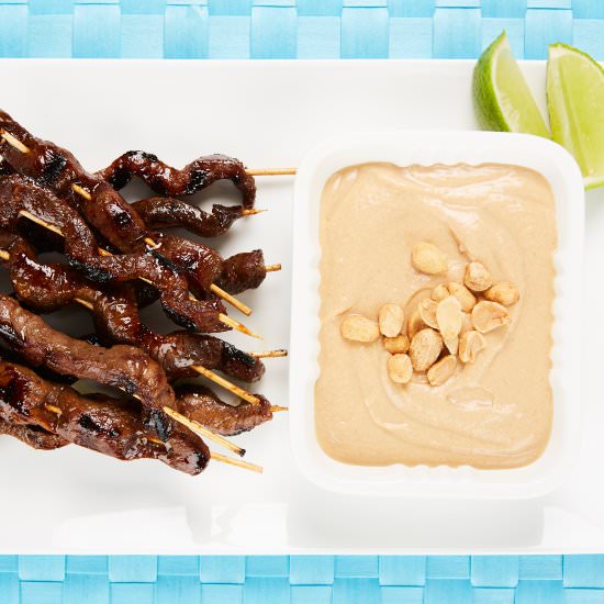 Grilled Beef Satay - Recipe photo by BiteMeMore