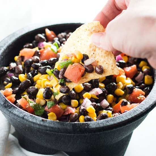 Black Bean Salsa - Recipe photo by TheSaltyMarshmallow