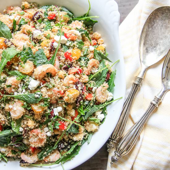 Mediterranean Quinoa Salad - Recipe photo by sumptuousliving