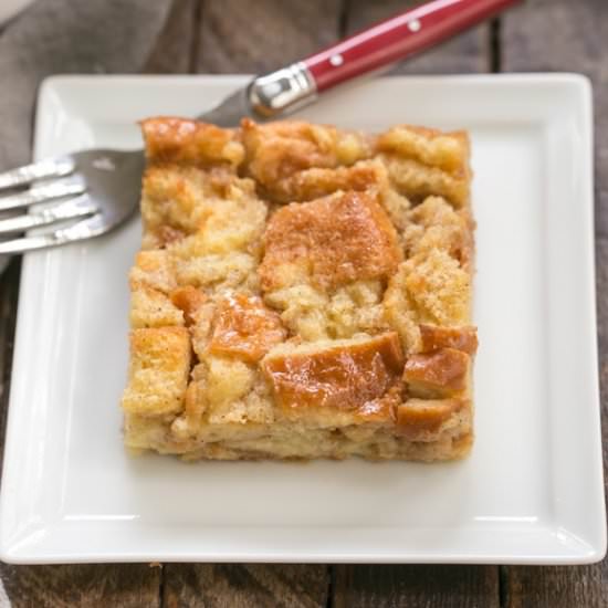 Cinnamon Bread Pudding - Recipe photo by thatskinnychickcanbake