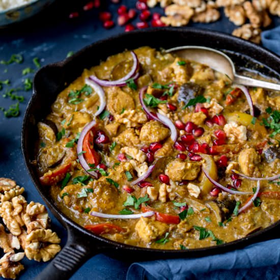 Persian Style Chicken Curry - Recipe photo by KitchenSanctuary