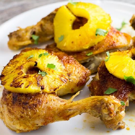 Paleo Pineapple Chili Chicken - Recipe photo by fithappyfree