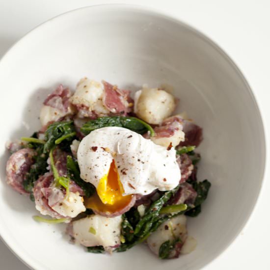 Warm Honey Mustard Potato Salad - Recipe photo by lakyn and judah