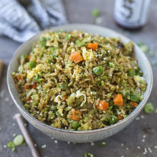 Broccoli Fried Rice - Recipe photo by cookingforkeeps