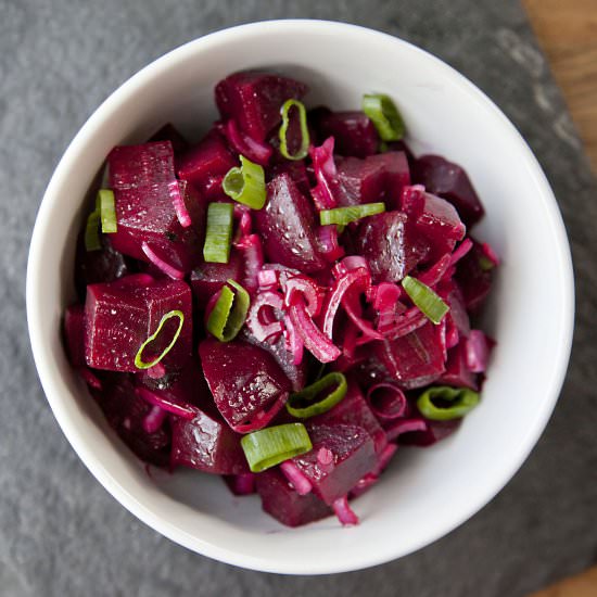 Roasted Beet Salad - Recipe photo by urbancookery