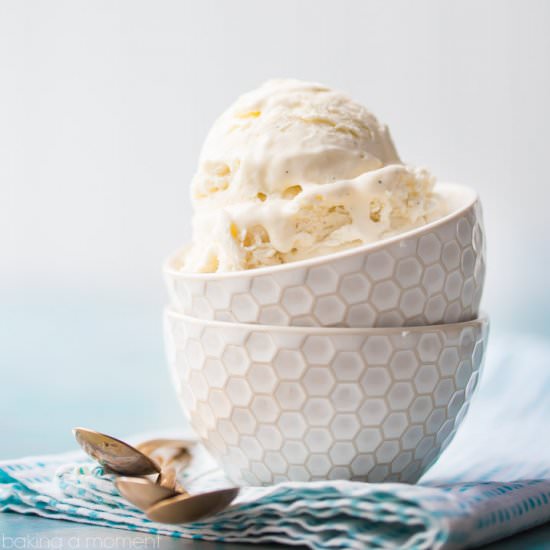 No-Churn Ice Cream - Recipe photo by Baking a Moment