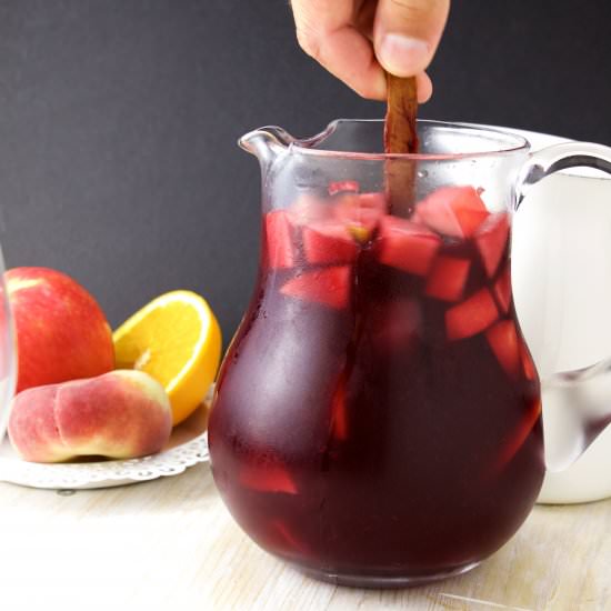 Traditional Sangria - Recipe photo by The FoodOlic