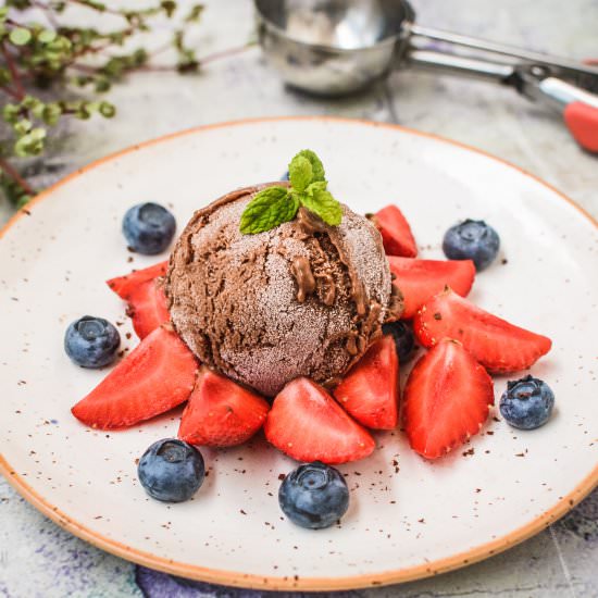 Creamy Vegan Banana Ice Cream - Recipe photo by poezja-smaku