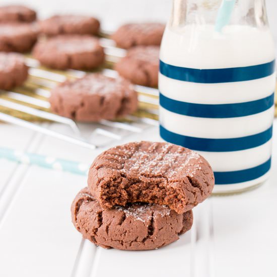 chocolate peanut butter cookies - Recipe photo by littlesweetbaker