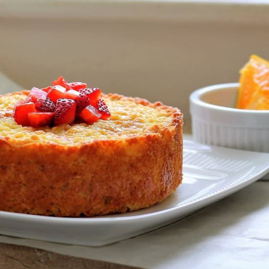 Strawberry Madeira Cake - Recipe photo by MyRecipeReviews