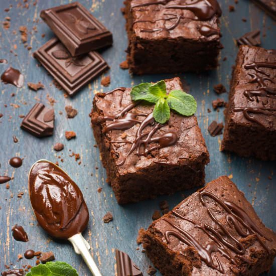 brownies - Recipe photo by kittenhood