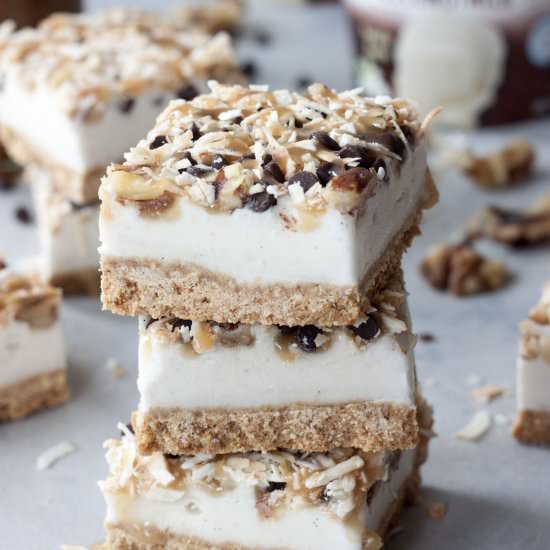 Seven Layer Coconut Ice Cream Bars - Recipe photo by Miss_Whisk