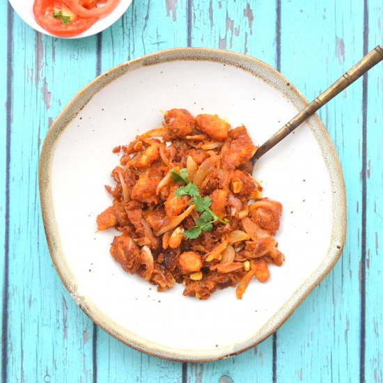 Prawns Onion Fry - Recipe photo by rakshaskitchen