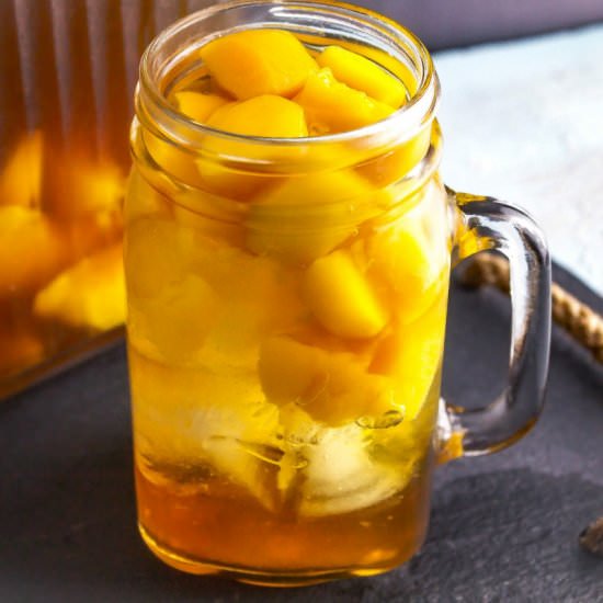 Peach Sweet Tea - Recipe photo by seductioninkitchen