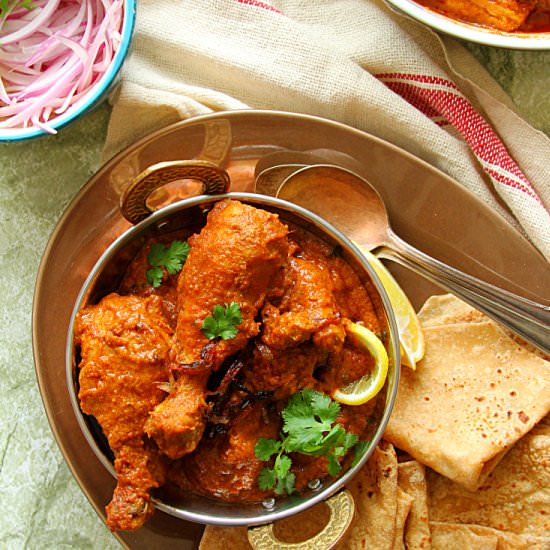 Hyderabadi Dum Ka Murgh - Recipe photo by Happy And Harried