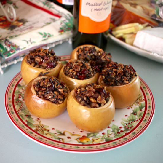 Nut Roast Stuffed Apples - Recipe photo by JohannaGGG