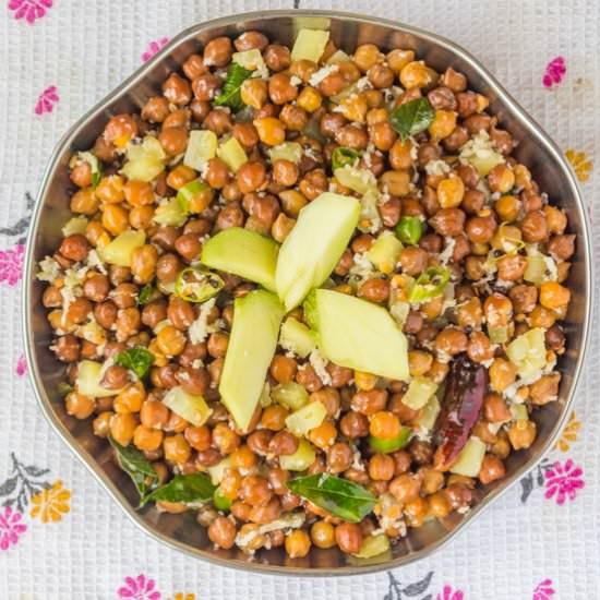 Kala Chana Sundal - Recipe photo by KaliMirchbysmita