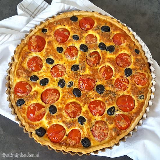 Vegetarian Quiche - Recipe photo by Out mijn Keuken