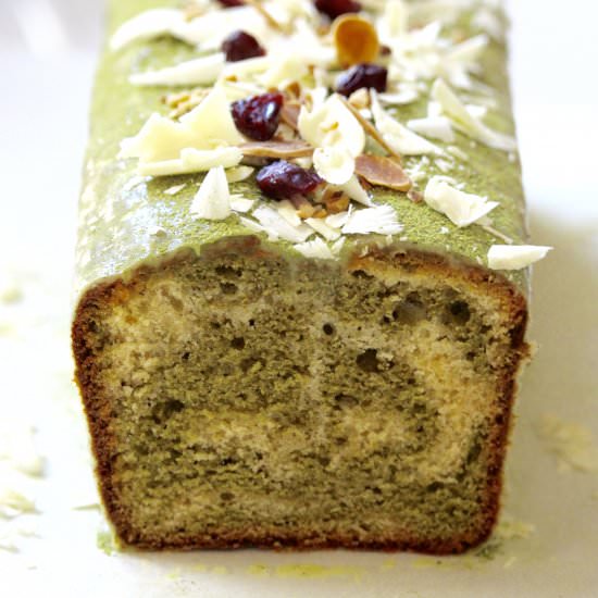 Marbled Matcha Cake - Recipe photo by sistersjunction