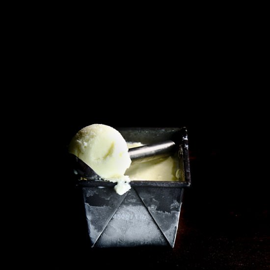 Melon Ice Cream with Yogurt - Recipe photo by receitas
