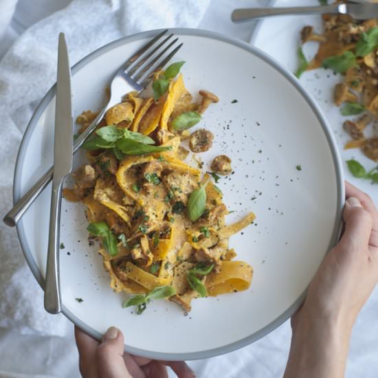 Secretly Veggie Mushroom Pasta - Recipe photo by healthylaura