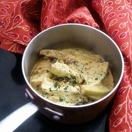 Dahi Wali Lauki: Bottle Gourd Curry - Recipe photo by steamingpot