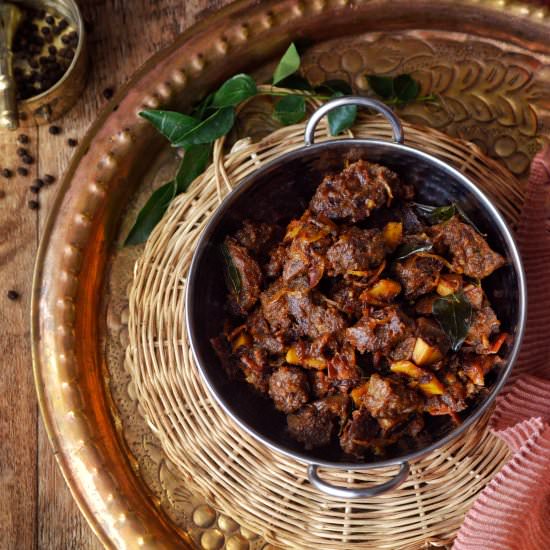 Spicy Beef Fry - Recipe photo by Savory and Sweet Food