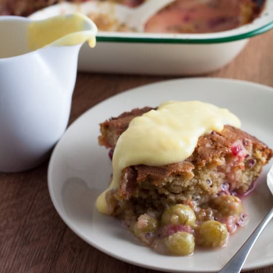 Gooseberry Eves Pudding - Recipe photo by Recipe Crumbs