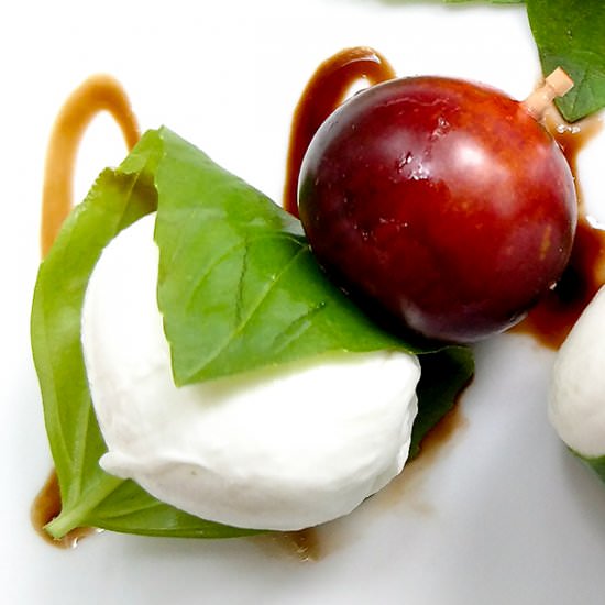 Caprese Salad on a Stick - Recipe photo by On The Go Bites