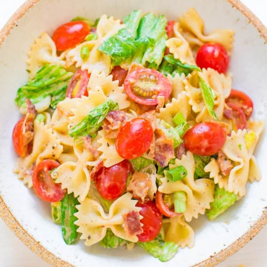 BLT Pasta Salad - Recipe photo by Averie