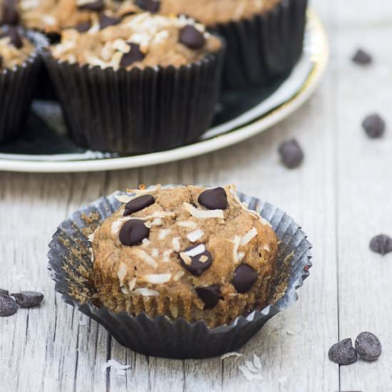 Caramelized Banana Bread Muffins - Recipe photo by theteatimebaker