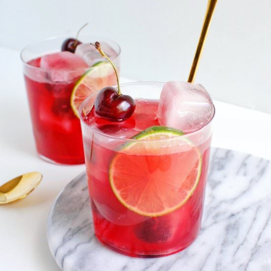 Cherry Limeade - Recipe photo by holisticrendezvous