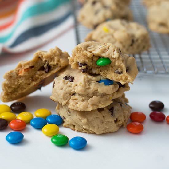 Soft Monster Cookies - Recipe photo by livelymess