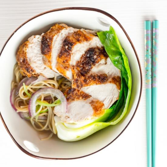 Asian Chicken Noodle Broth - Recipe photo by Brian Jones