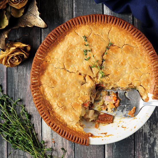 Turkey Pot Pie - Recipe photo by StreetSmart Kitchen
