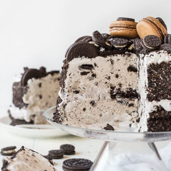 Oreo Ice Cream Freak Cake - Recipe photo by Shineshka