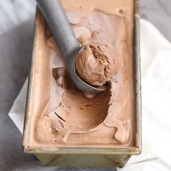 Double Chocolate Ice Cream - Recipe photo by suebeehomemaker