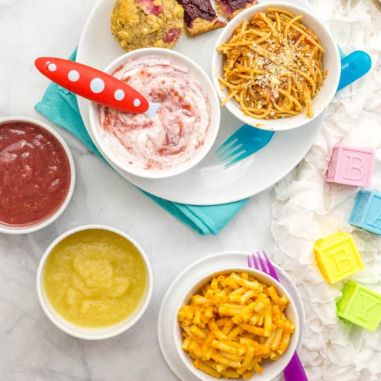 Ways to use leftover baby food - Recipe photo by Family Food on the Table