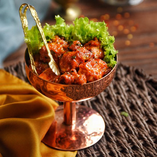 Fire Chicken/ Dynamite Chicken - Recipe photo by Savory and Sweet Food