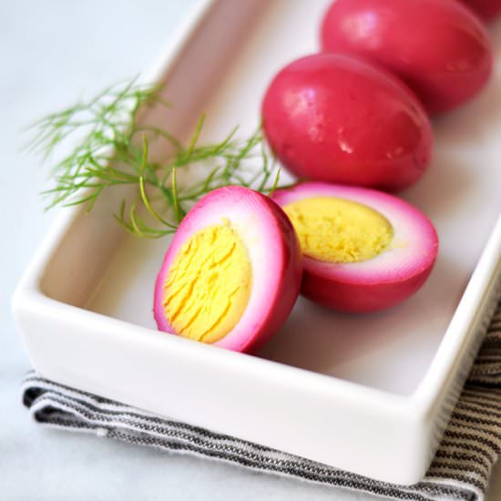 Quick Pickled Eggs and Beets - Recipe photo by Mighty Mrs