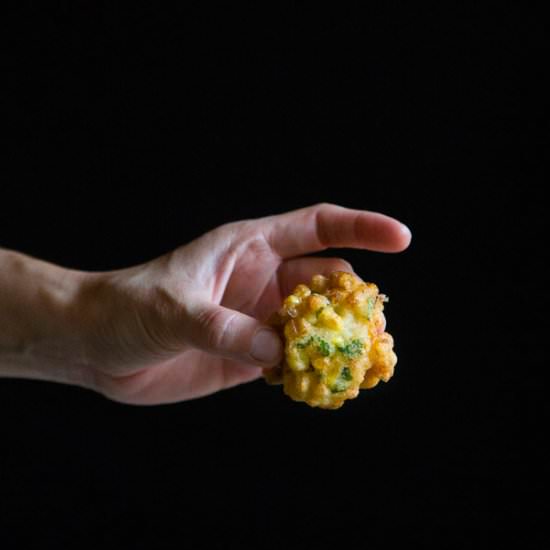 Corn Fritters (Bakwan Jagung) - Recipe photo by WhatToCookToday