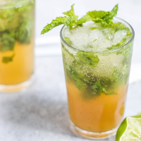 Nettle Tea Mojitos (Mocktails) - Recipe photo by food by mars