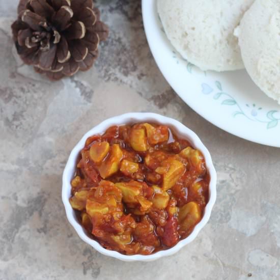 Poondu Thokku - Recipe photo by Traditionallymodernfood