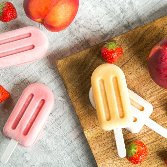 Fruit Smoothie Popsicles - Recipe photo by The petite cook